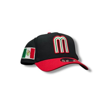MÉXICO 2026 WBC NEGRO Y ROJO 9FORTY AJUSTABLE