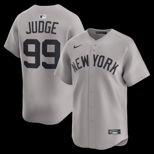 CASACA NEW YORK YANKEES MLB GRIS “AARÓN JUDGE 99” VERSIÓN FAN