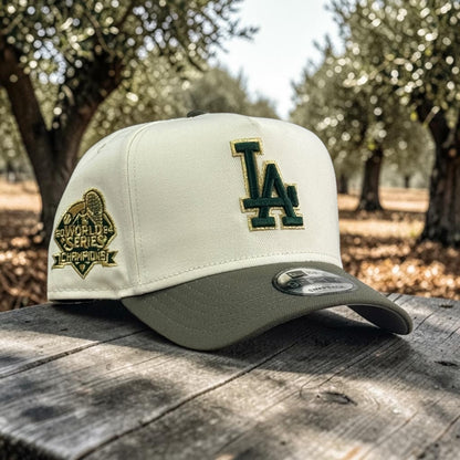 LOS ANGELES DODGERS OLIVE A-FRAME AJUSTABLE