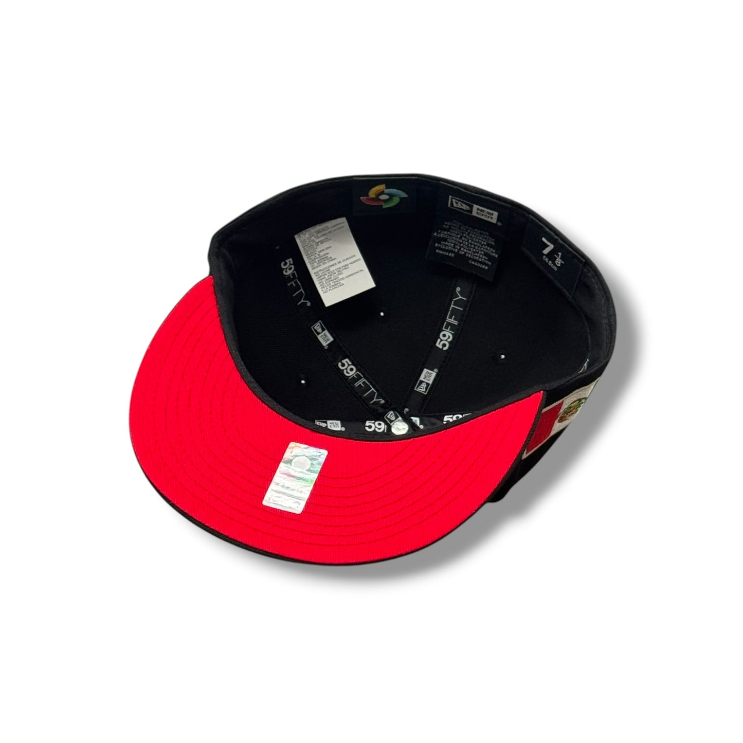 Gorra México rojo y negro