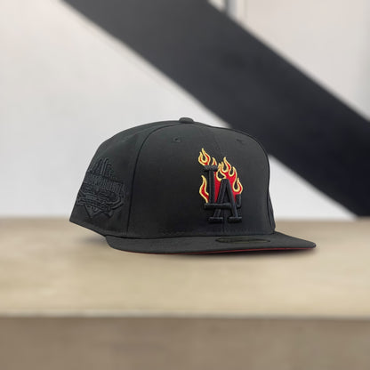LOS ÁNGELES DODGERS ON FLAMES EXCLUSIVA