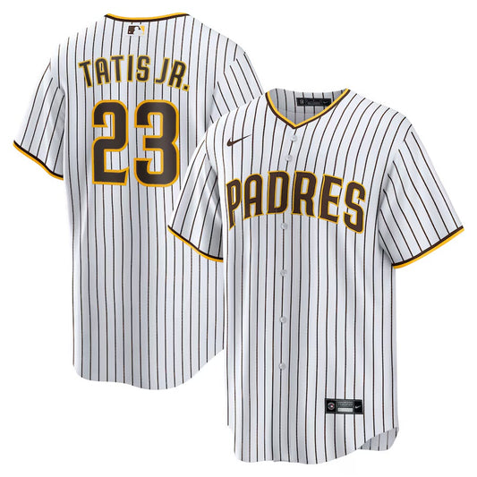 CASACA SAN DIEGO PADRES MLB TATIS JR 23 BLANCA VERSIÓN FAN