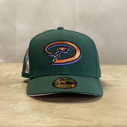 DIAMONDBACKS GREEN PINK UV 1998 INAUGURAL SEASON EXCLUSIVA