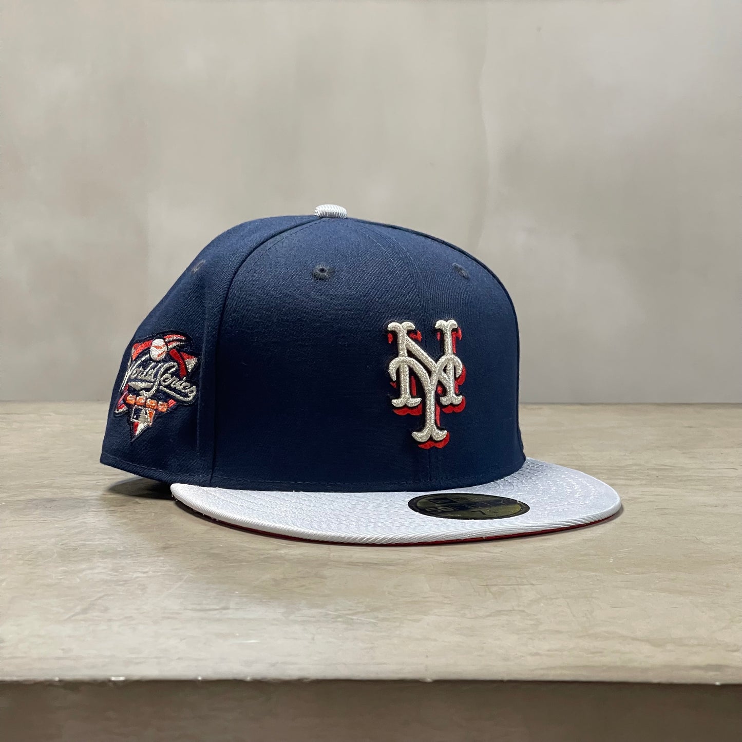 NY METS 2000 WORLD SERIES SILVER EXCLUSIVA 59FIFTY