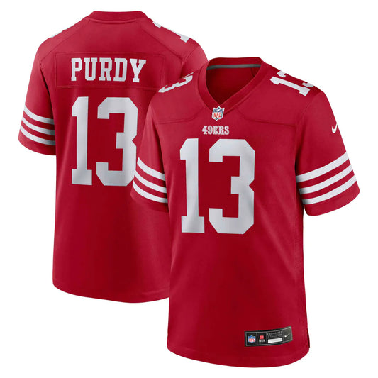 NFL SAN FRANCISCO 49ers ROJA “PURDY 13” ON FIELD
