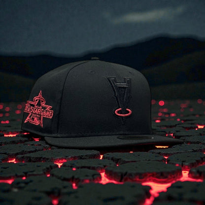 ANAHEIM ANGELS UPSIDE DOWN BLACKOUT ROJO EXCLUSIVA