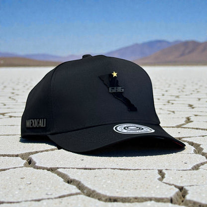 GORRA PLACA LA BAJA PENÍNSULA 686 FULL BLACK