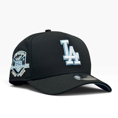 LOS ANGELES DODGERS NEGRO CON AZUL CIELO A FRAME AJUSTABLE