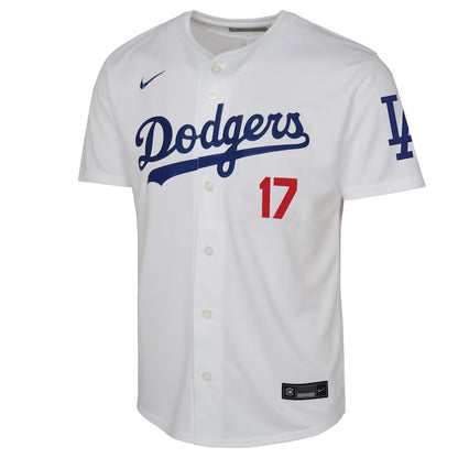 CASACA LOS ÁNGELES DODGERS MLB 17 OHTANI BLANCA VERSIÓN FAN
