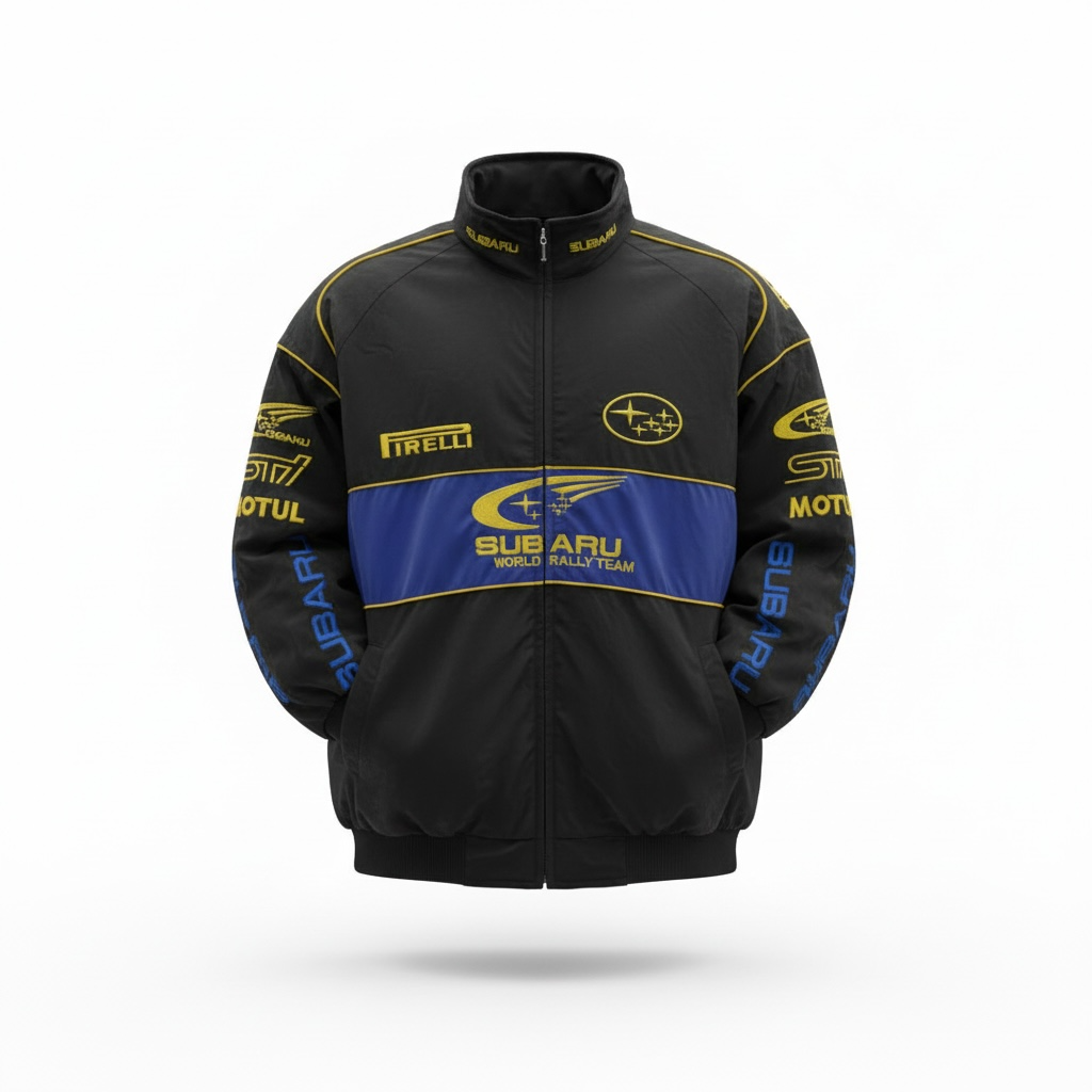 Chaqueta Subaru racing black