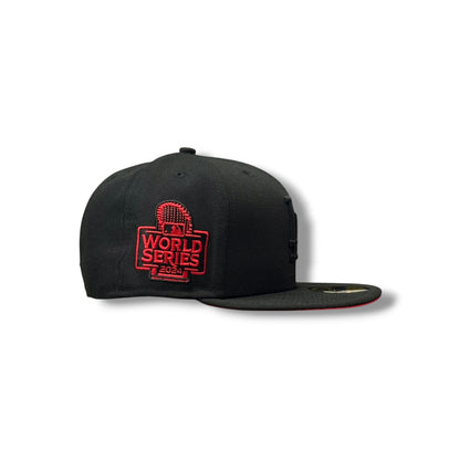 LOS ANGELES DODGERS 2024 WS CHAMPIONS BLACKOUT ROJA EXCLUSIVA