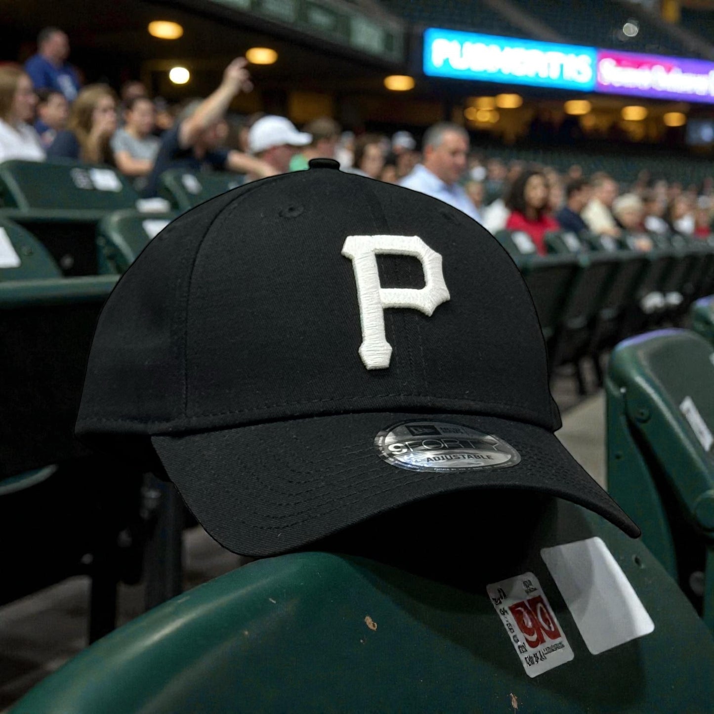 PITTSBURGH PIRATES CASUAL STRAPBACK BLANCO Y NEGRO