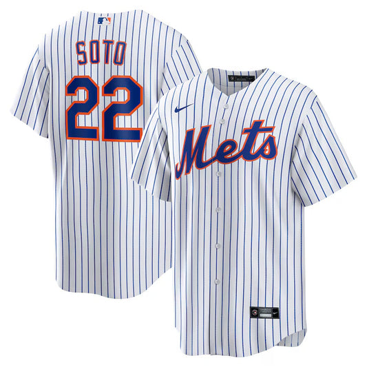 CASACA NEW YORK METS MLB SOTO 22 BLANCA VERSIÓN FAN