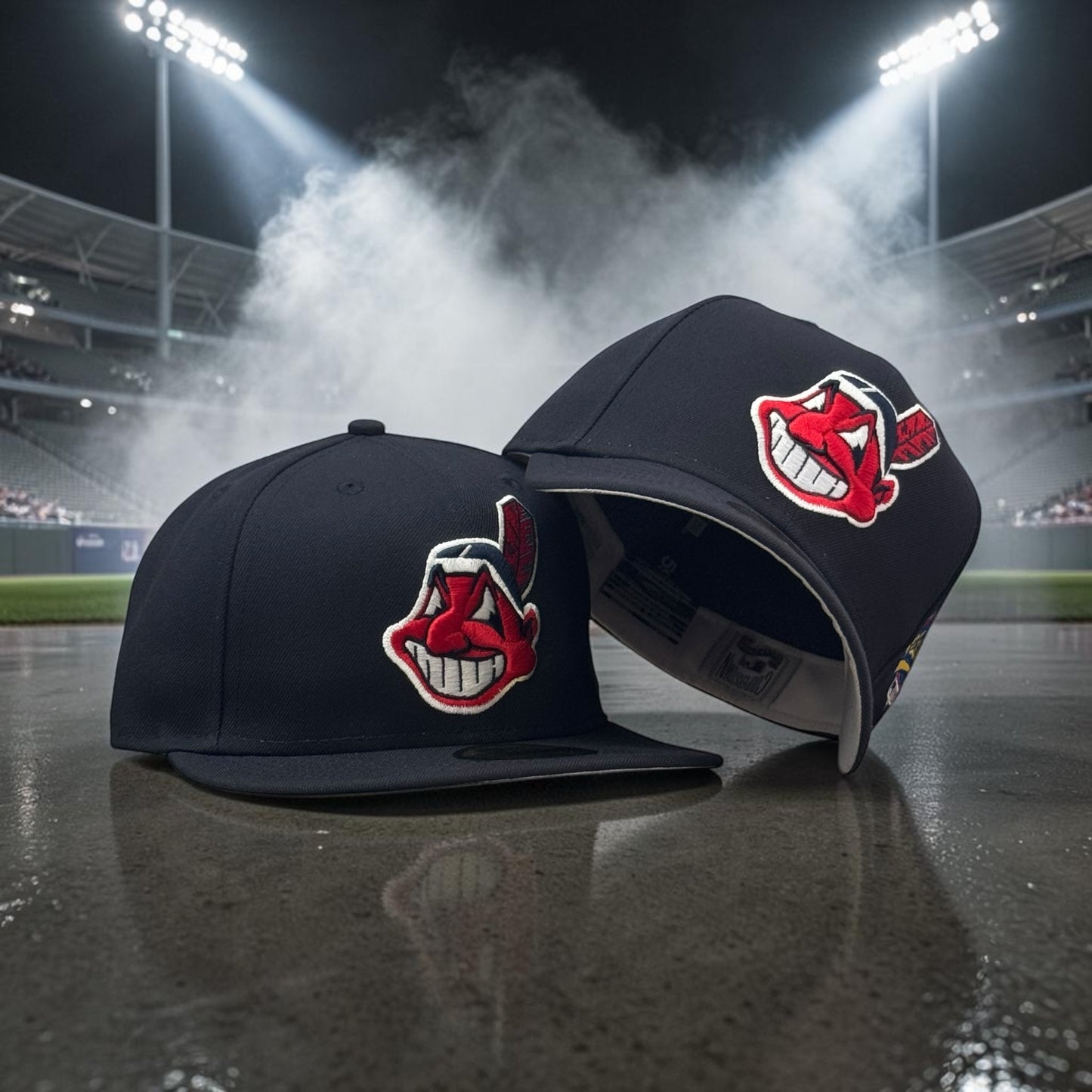 INDIOS CLEVELAND CHIEF WAHOO AZUL MARINO