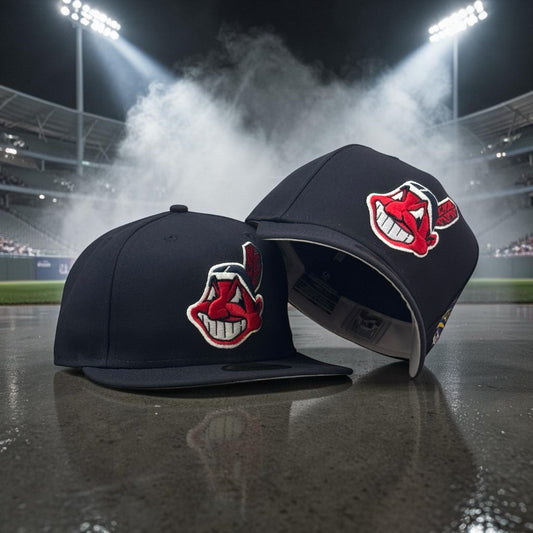 INDIOS CLEVELAND CHIEF WAHOO AZUL MARINO