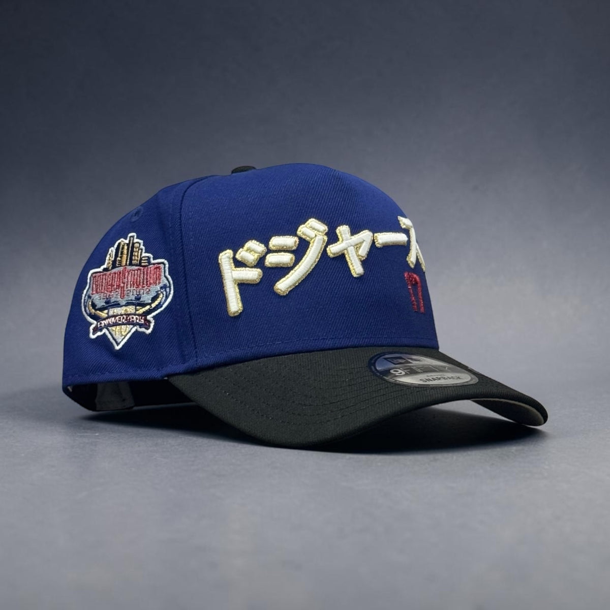 DODGERS KANJI JAPÓN AZUL CON NEGRO A FRAME AJUSTABLE