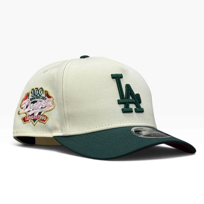 LOS ANGELES DODGERS BLANCO CON VERDE M CROWN AJUSTABLE