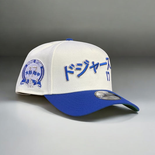 DODGERS 17 OHTANI OFF WHITE BLUE 9FORTY