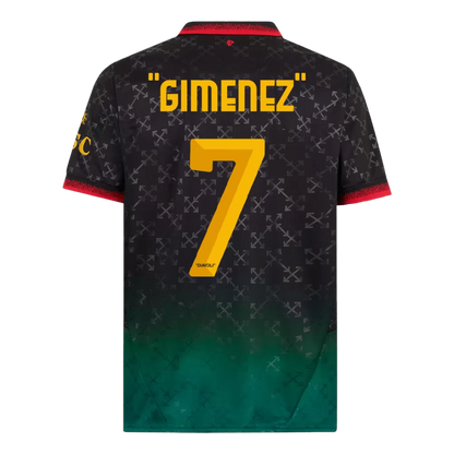 JERSEY MILAN X OFF WHITE “GIMENEZ 7” VERSIÓN FAN
