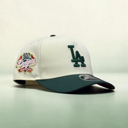 LOS ANGELES DODGERS BLANCO CON VERDE M CROWN AJUSTABLE