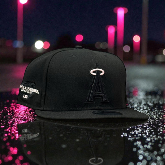 ANAHEIM ANGELS 2002 WS PINK AJUSTABLE