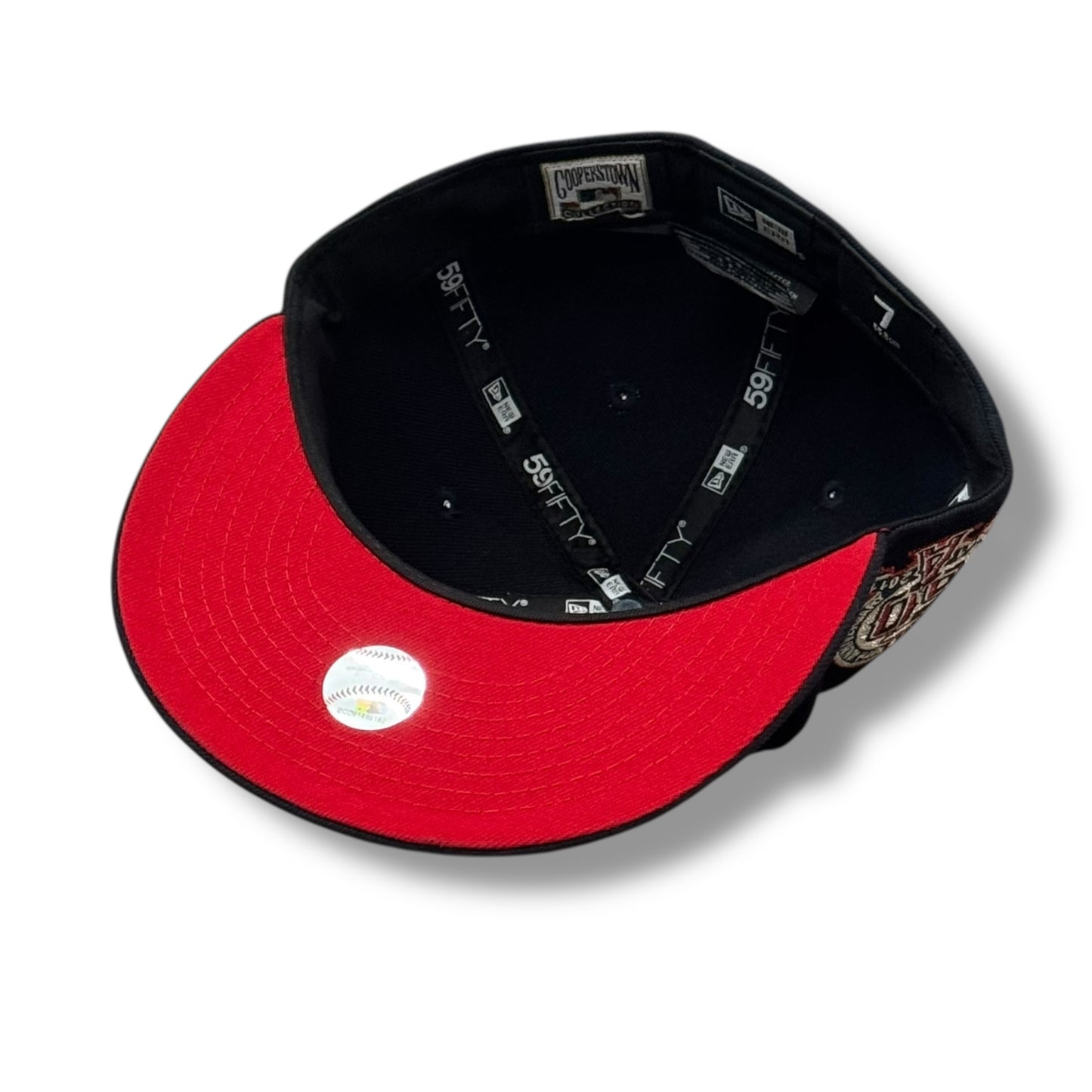 ANAHEIM ANGELS UPSIDE DOWN LOGO 50 ANNIVERSARY EXCLUSIVA