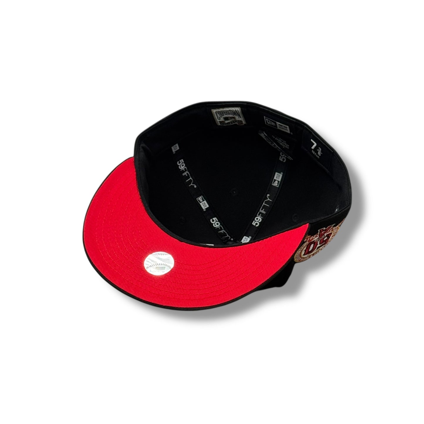 ANAHEIM ANGELS UPSIDE DOWN GOLD RED EXCLUSIVA