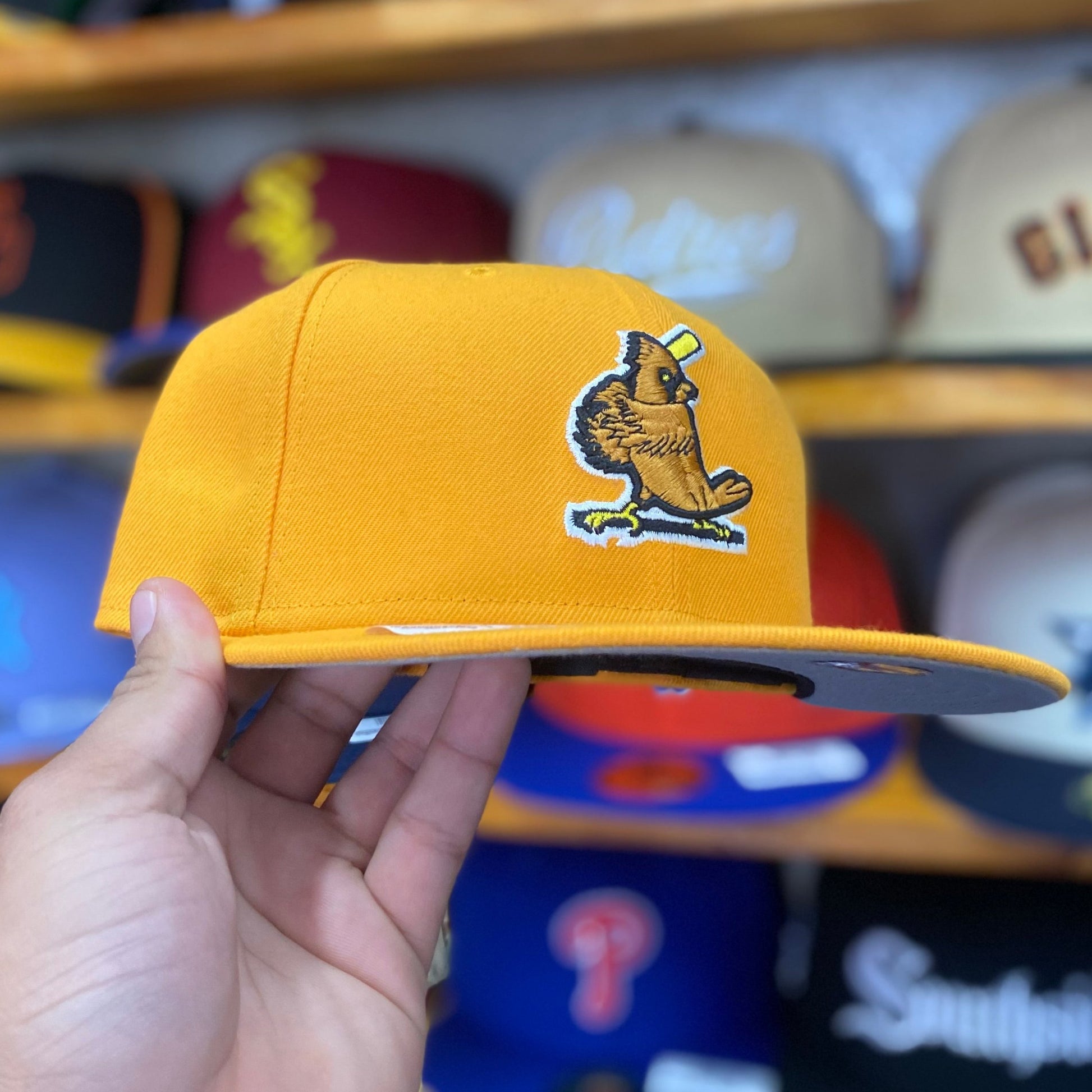 Gorra New era amarillo