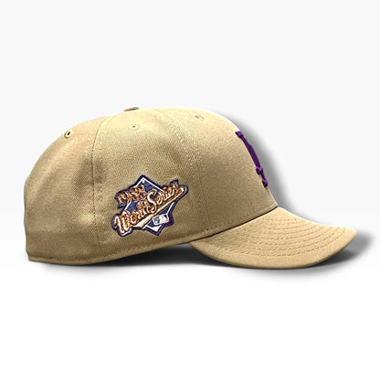 LOS ANGELES DODGERS 1988 WS ARENA Y MORADO EXCLUSIVA