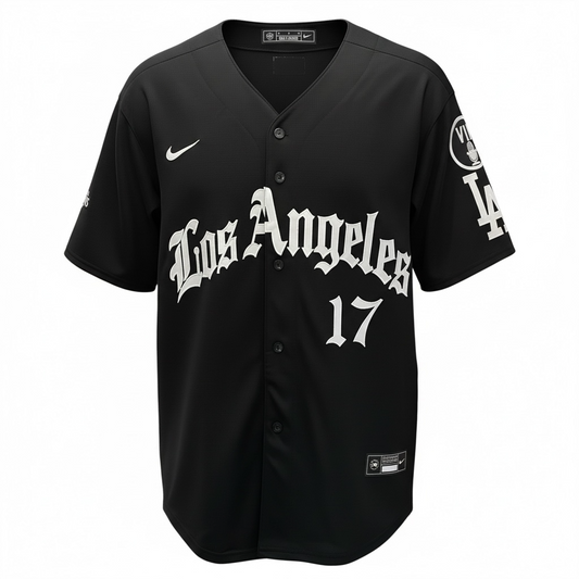 CASACA DODGERS BLACK, 2024 CHAMPIONS ‘17 OHTANI’