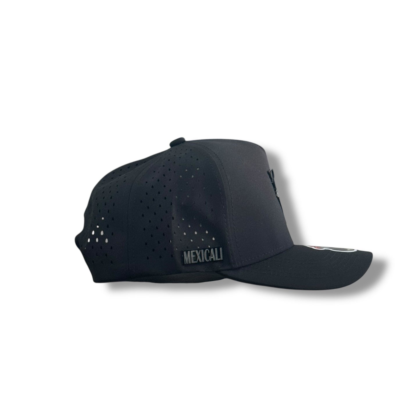 GORRA PLACA PENÍNSULA BAJA CALIFORNIA “686” MEXICALI FULL BLACK MICROPERFORADA