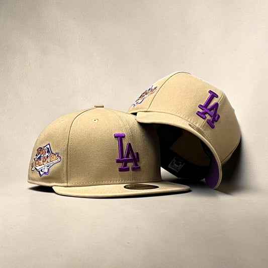 LOS ANGELES DODGERS 1988 WS ARENA Y MORADO EXCLUSIVA