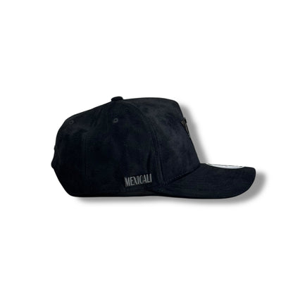 GORRA PLACA LA BAJA PENÍNSULA 686 FULL BLACK FULL GAMUZA