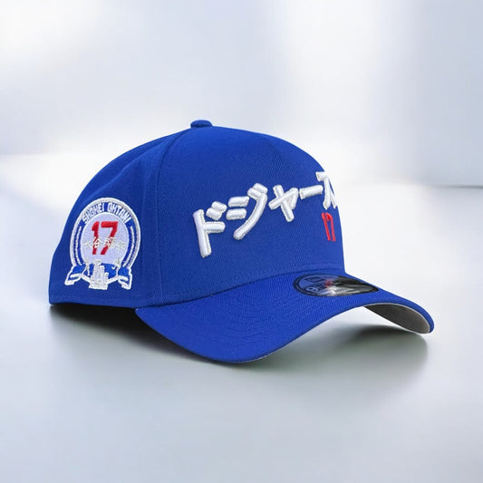 DODGERS 17 OHTANI LETRAS JAPONESAS 9FORTY