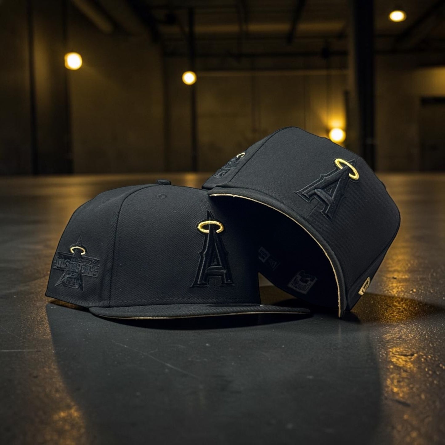 ANAHEIM ANGELS ASG SATIN DORADO