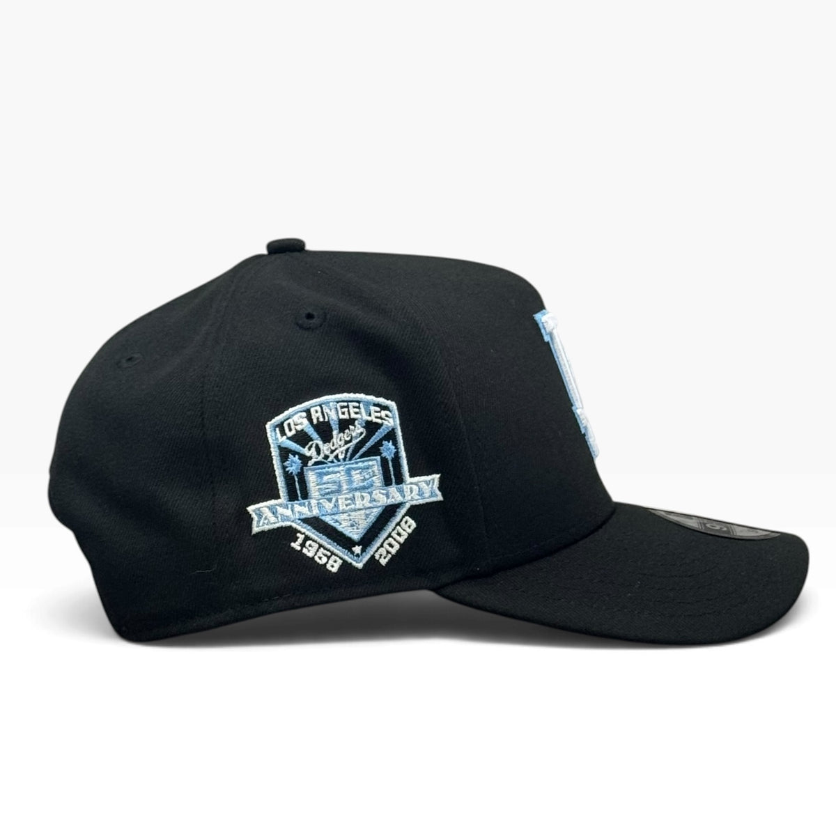 LOS ANGELES DODGERS NEGRO CON AZUL CIELO A FRAME AJUSTABLE