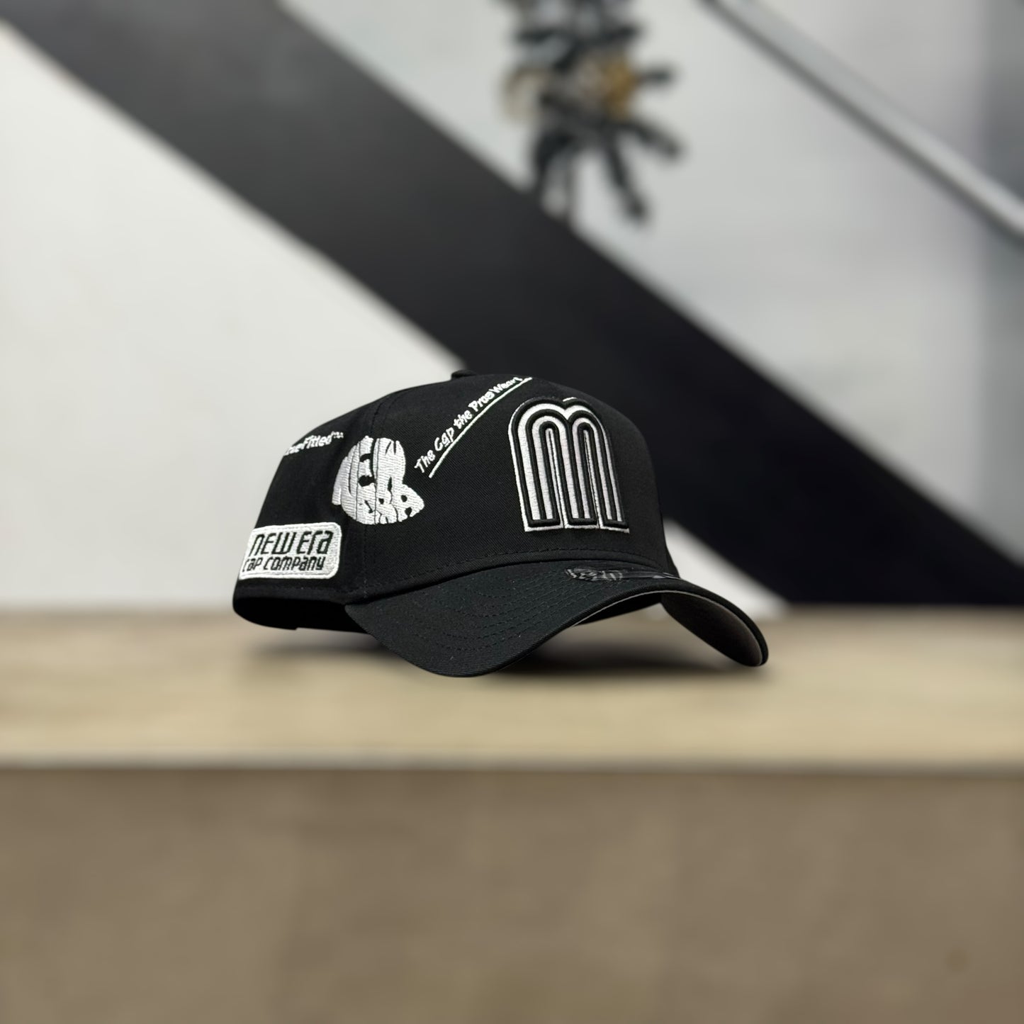 MÉXICO ALL OVER BLACK & WHITE 9FORTY AJUSTABLE