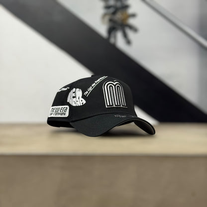 MÉXICO ALL OVER BLACK & WHITE 9FORTY AJUSTABLE