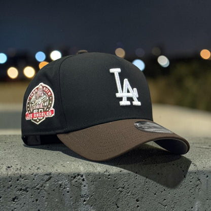 LOS ANGELES DODGERS NEGRO Y CAFÉ A FRAME AJUSTABLE