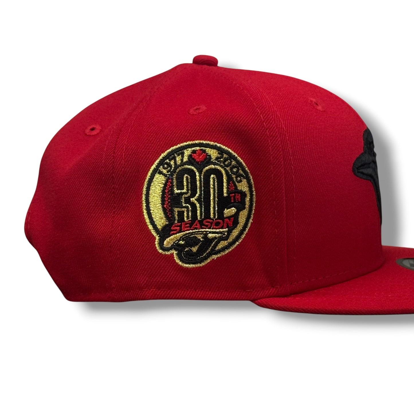 TORONTO BLUE JAYS RED FERRARI GOLD 30 ANNIVERSARY AJUSTABLE