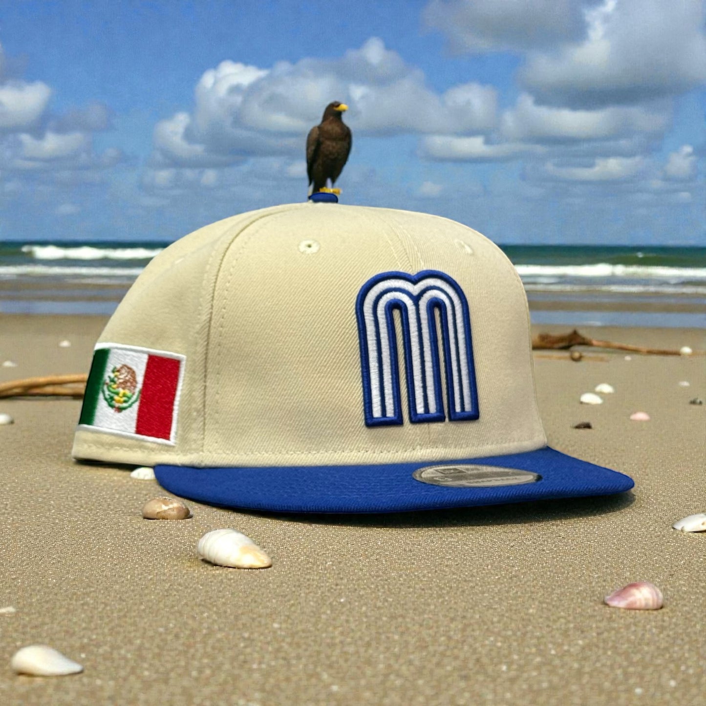 SELECCIÓN MÉXICO ARENA Y AZUL AJUSTABLE