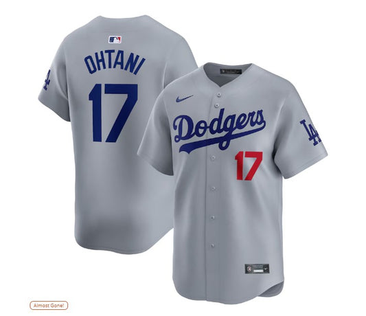 CASACA LOS ÁNGELES DODGERS MLB 17 OHTANI GRIS VERSIÓN FAN