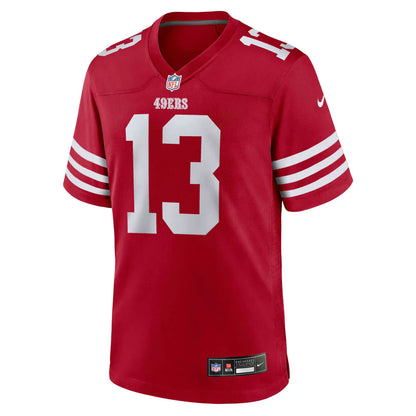 NFL SAN FRANCISCO 49ers ROJA “PURDY 13” ON FIELD