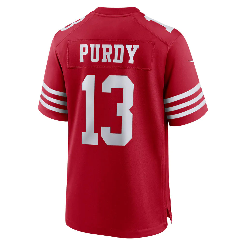 NFL SAN FRANCISCO 49ers ROJA “PURDY 13” ON FIELD
