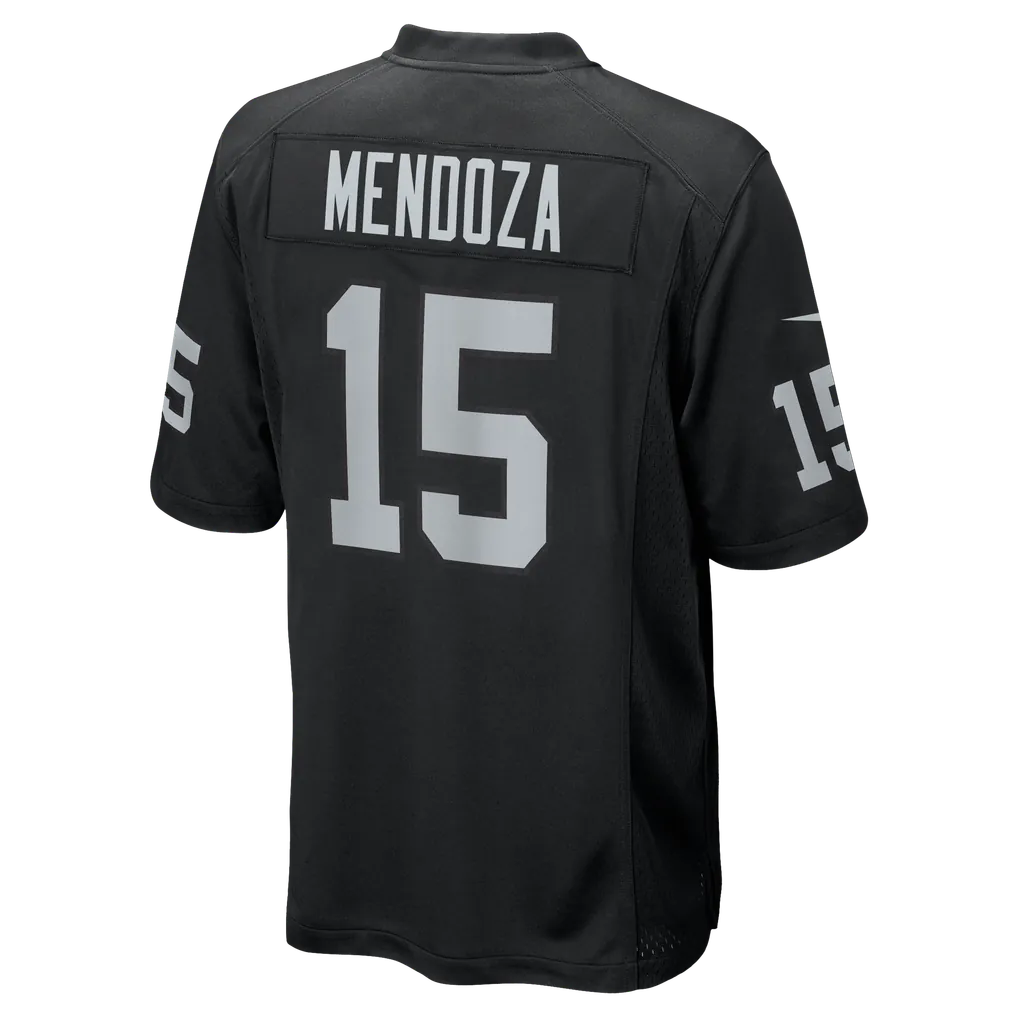 NFL LAS VEGAS RAIDERS NEGRA “MENDOZA 15” ON FIELD