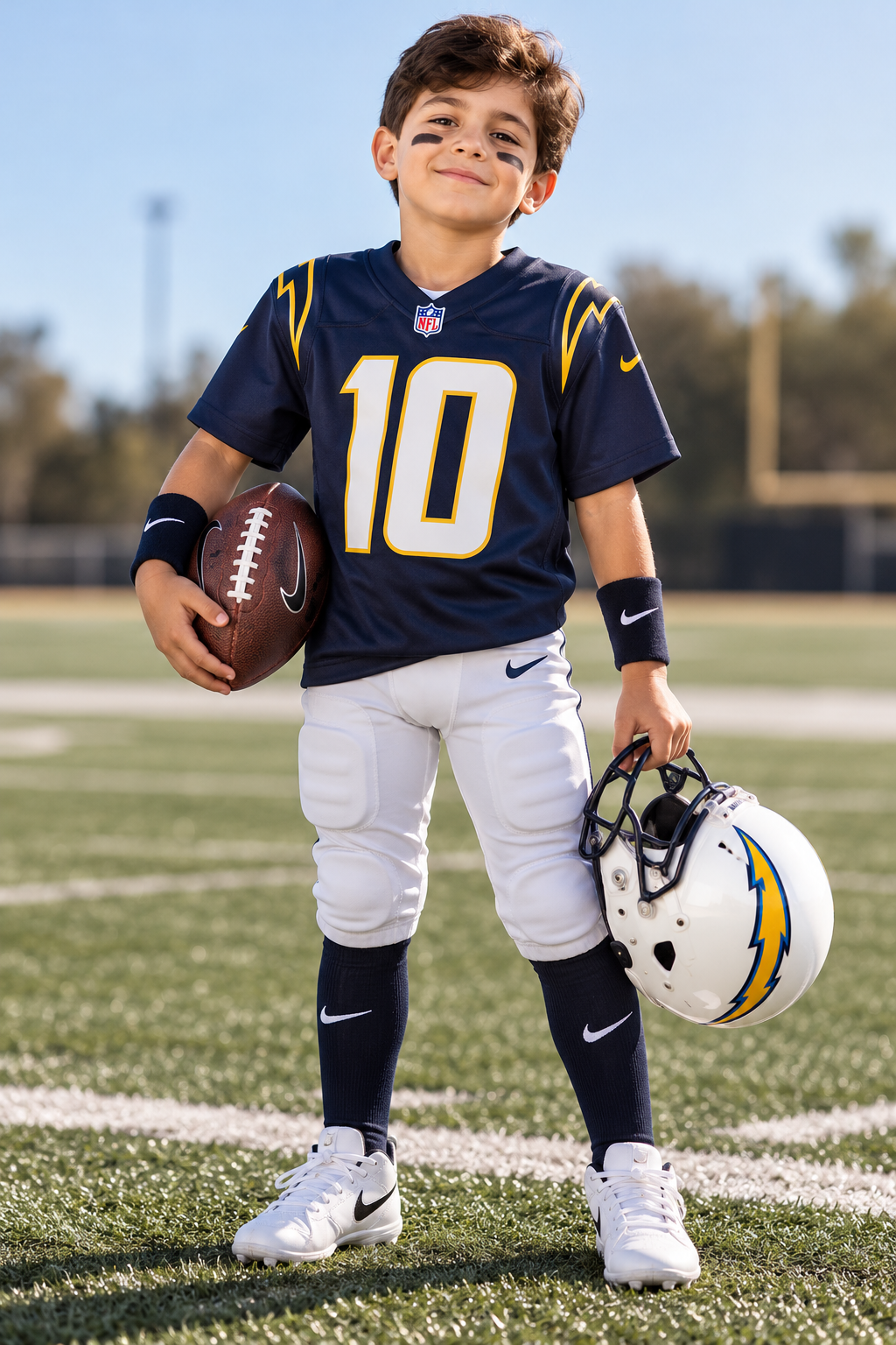 JERSEY LOS ANGELES CHARGERS PARA NIÑO