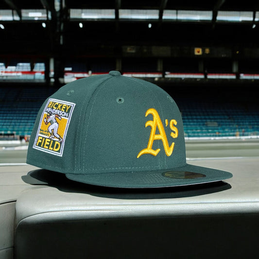 OAKLAND ATHLETICS RICKEY HENDERSOK FIELD EXCLUSIVA