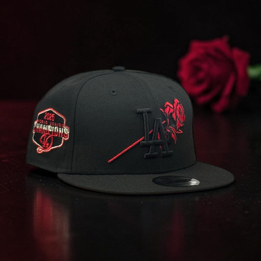 LOS ANGELES DODGERS 2025 WS RED ROSE AJUSTABLE