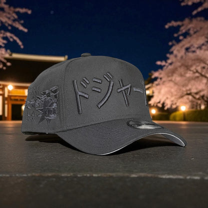 LA DODGERS KANJI OHTANI BLACKOUT 9FORTY AJUSTABLE