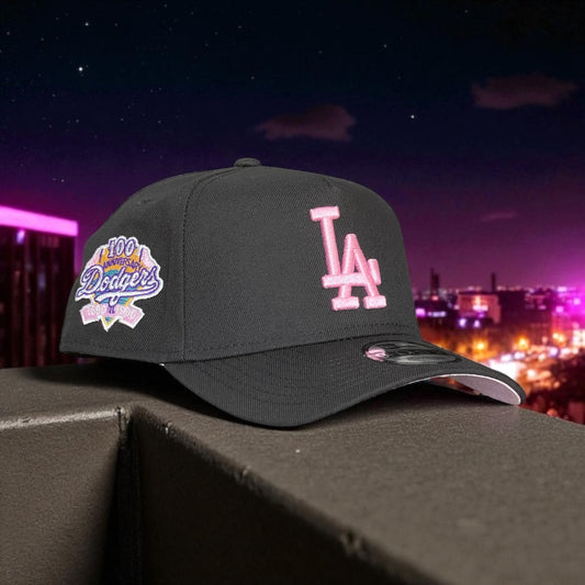 LOS ÁNGELES DODGERS 100 ANNIVERSARY PINK 9FORTY AJUSTABLE